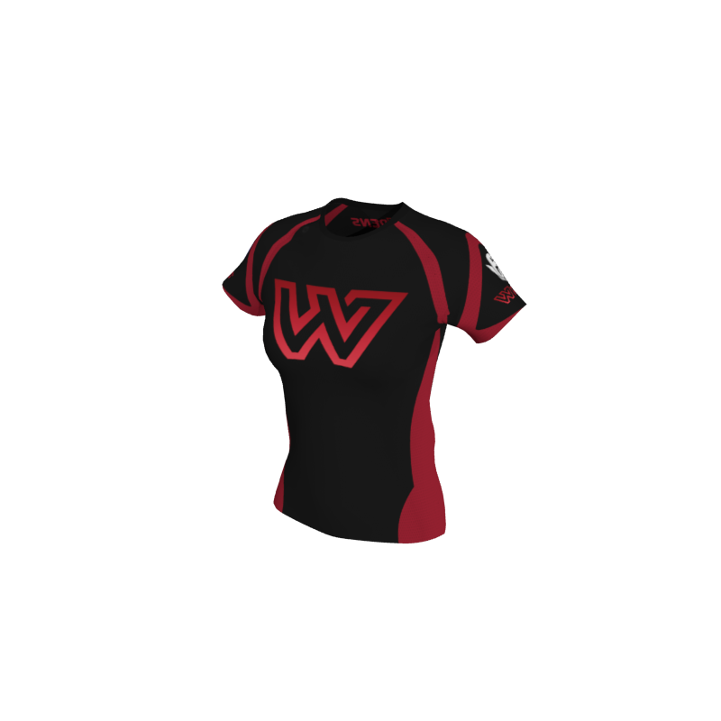 Design Your Own Tees 1.1 Womens Active Raglan Tee. (x 8)