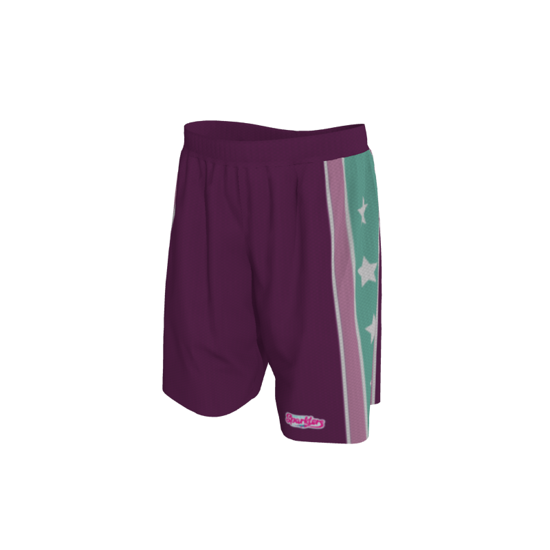 Design Your Own Basketball Apparel 1.6 Mens TeamTek Basketball Shorts. (x 6) - OTG - Create Custom Gear