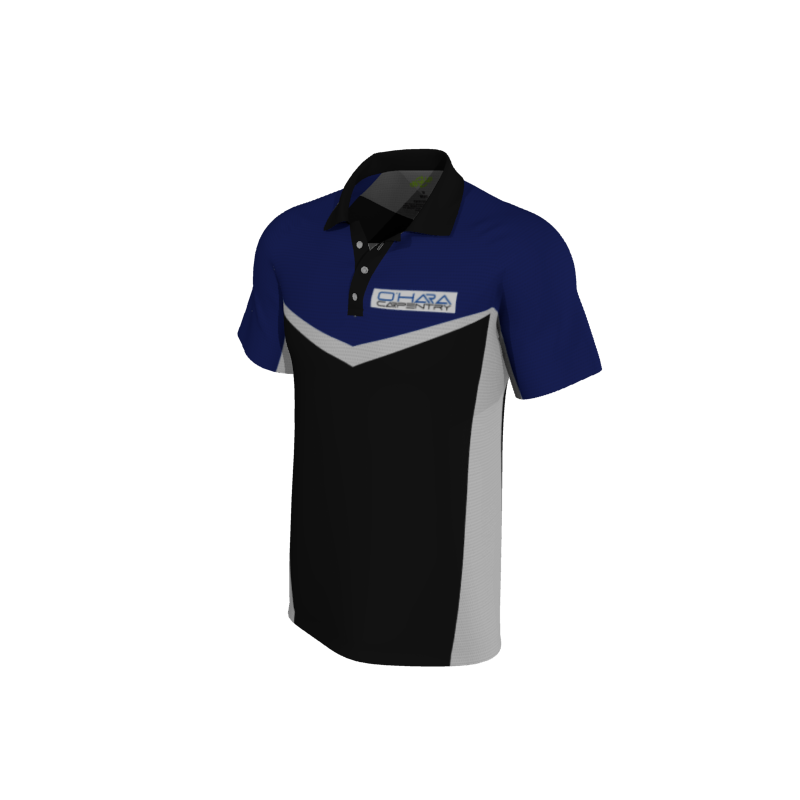 Design Your Own Polo Shirts 1.6 Mens Active Raglan Polo. (x 5)