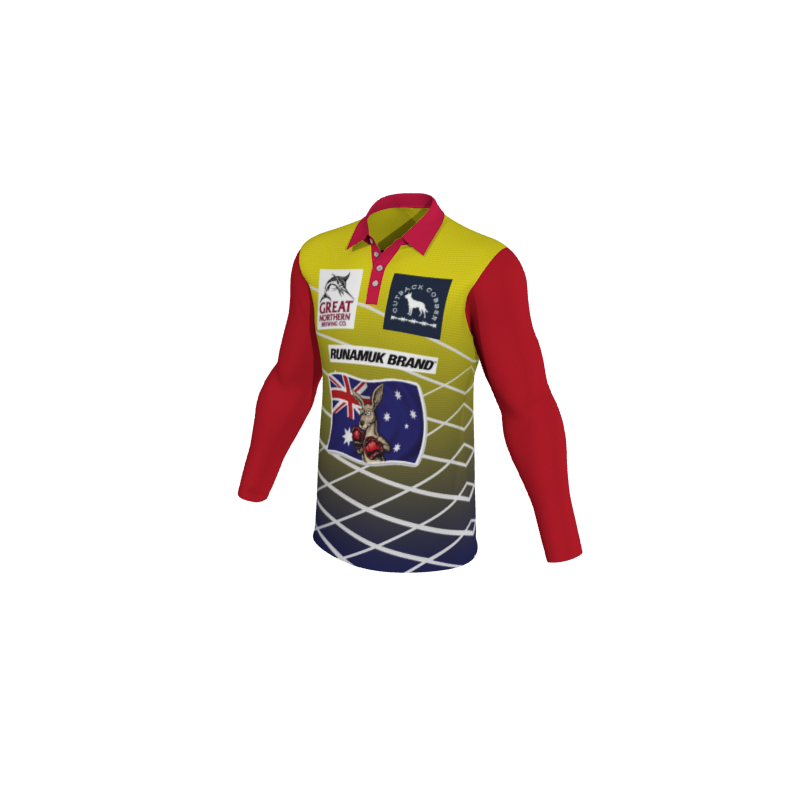 Design Your Own Polo Shirts 1.12 Mens Active Long Sleeve Polo. (x 6)