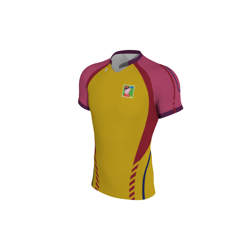 Design Your Own Rugby Apparel 1.2 Mens TeamTek Rugby Jersey. (x 5)