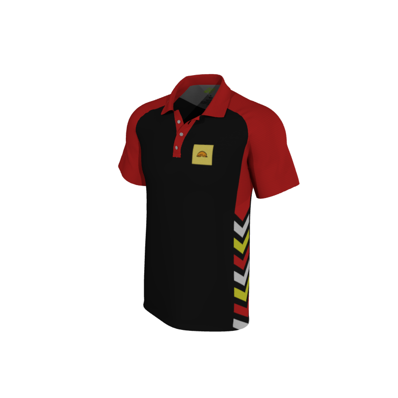 Design Your Own Polo Shirts 1.15 Mens Active Raglan Polo. (x 5)