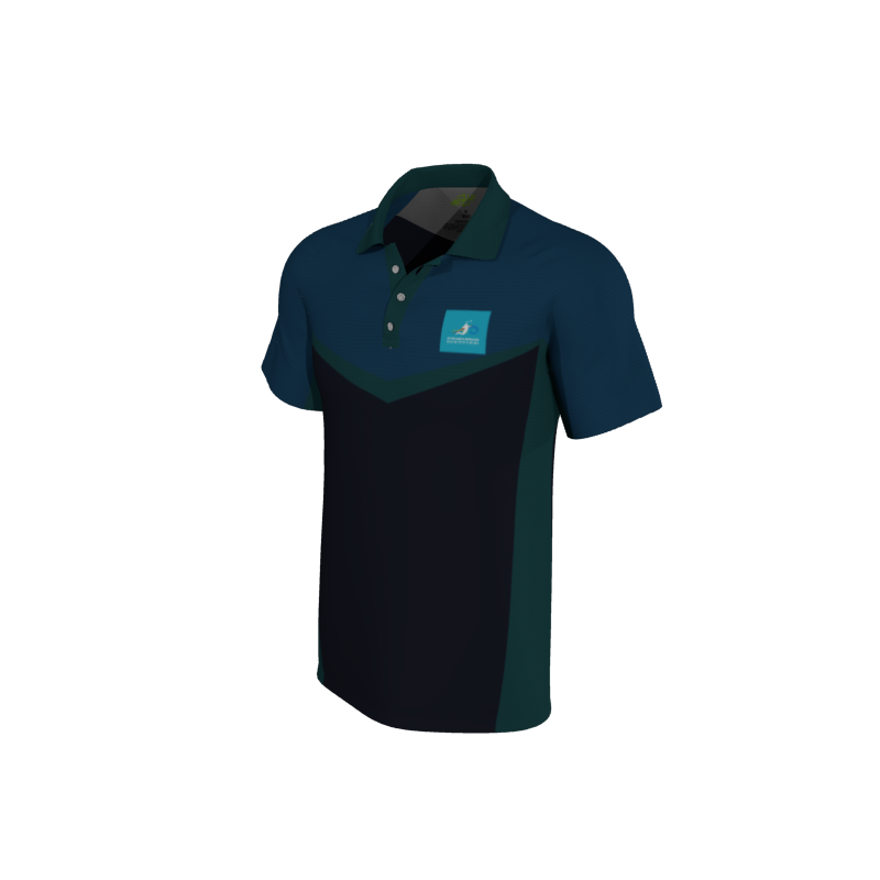 Design Your Own Polo Shirts 1.6 Mens Active Raglan Polo. (x 5)