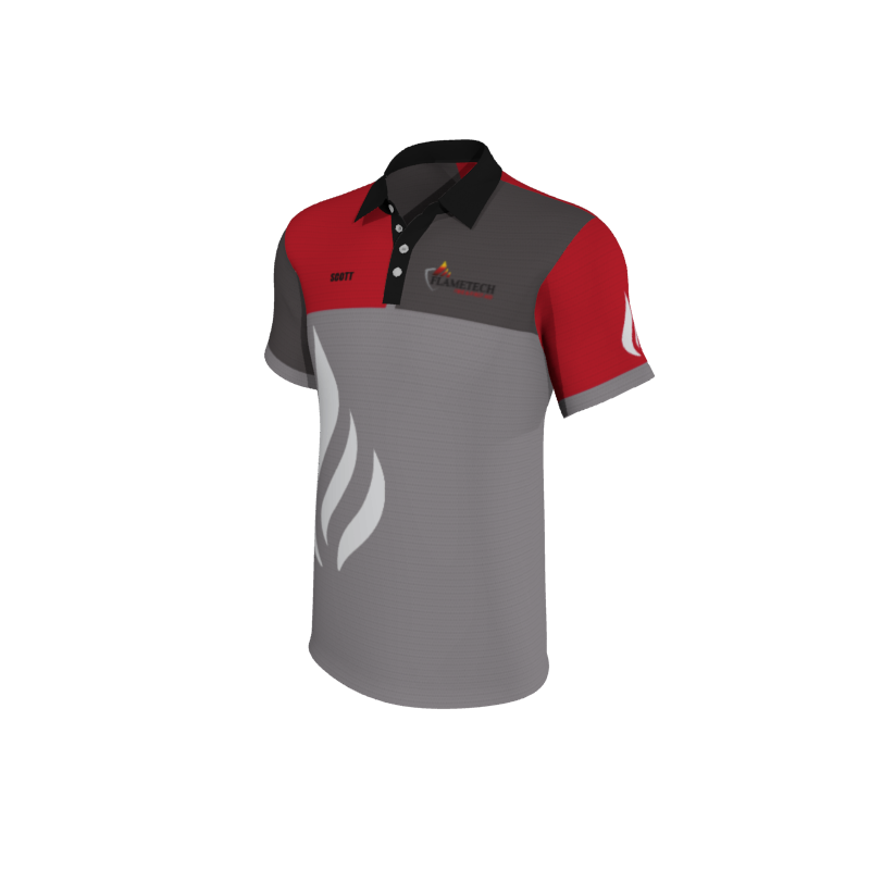 Design Your Own Polo Shirts 1.2 Mens ActivTek Polo. (x 5) - OTG - Create Custom Gear