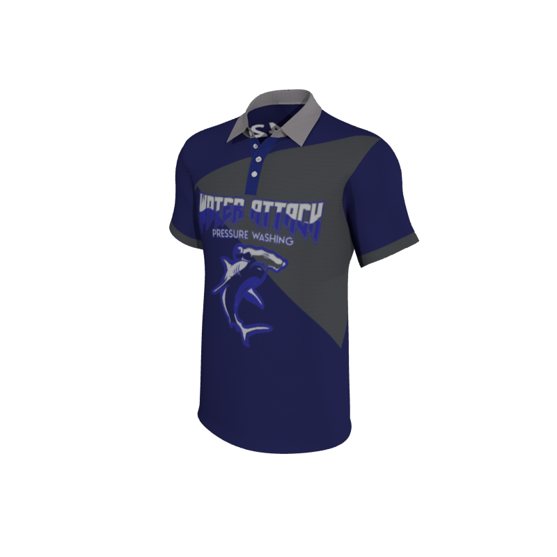 Design Your Own Polo Shirts 1.3 Mens ActivTek Polo. (x 5) - OTG - Create Custom Gear