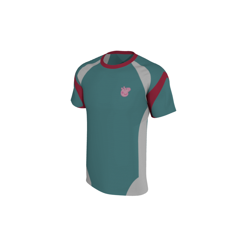 Design Your Own Tees 1.1 Mens Active Raglan Tee. (x 5)