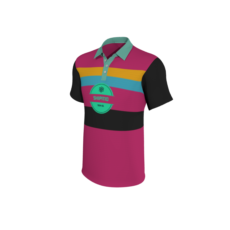 Design Your Own Polo Shirts 1.4 Mens ActivTek Polo. (x 5)