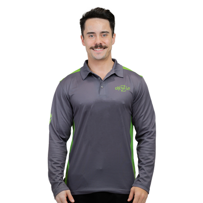 Business Polo (LS) - OTG - Create Custom Gear