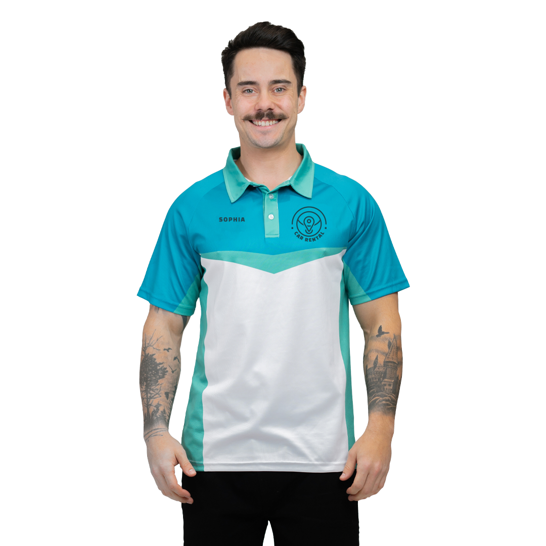 Raglan Hi Vis Polo