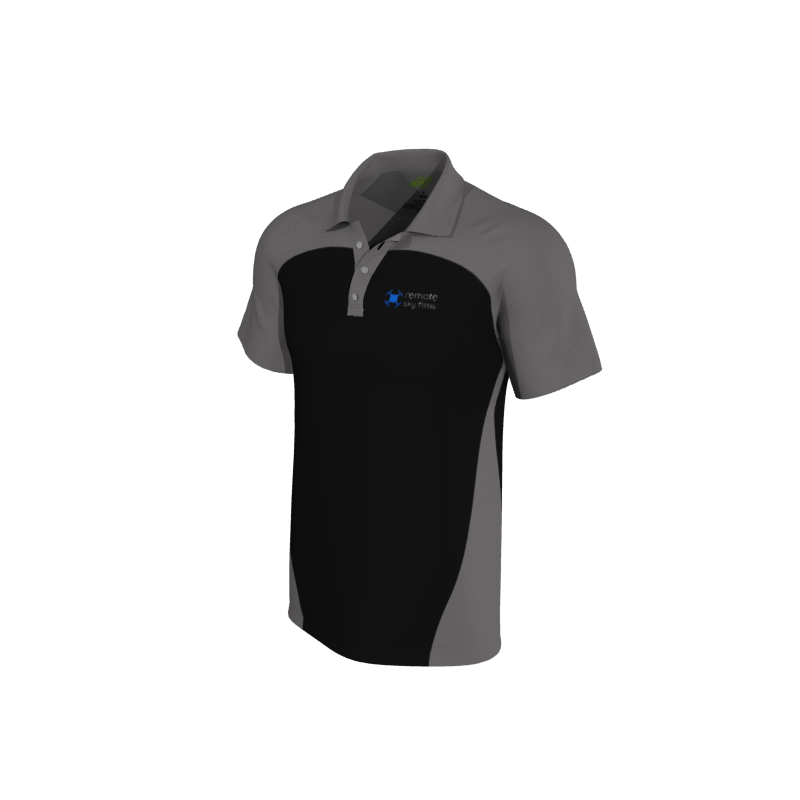 Design Your Own Polo Shirts 1.4 Mens Active Raglan Polo. (x 5)