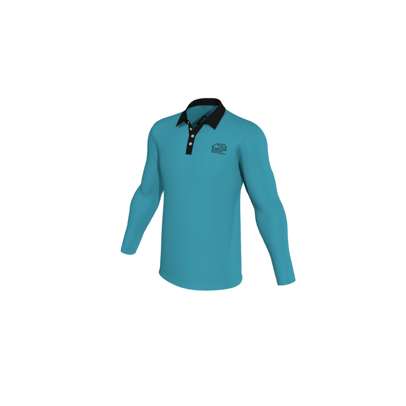 Design Your Own Polo Shirts 1.17 Mens Active Long Sleeve Polo. (x 12)