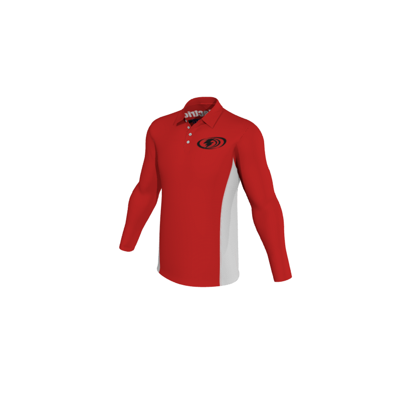 Design Your Own Polo Shirts 1.1 Mens Active Long Sleeve Polo. (x 5)