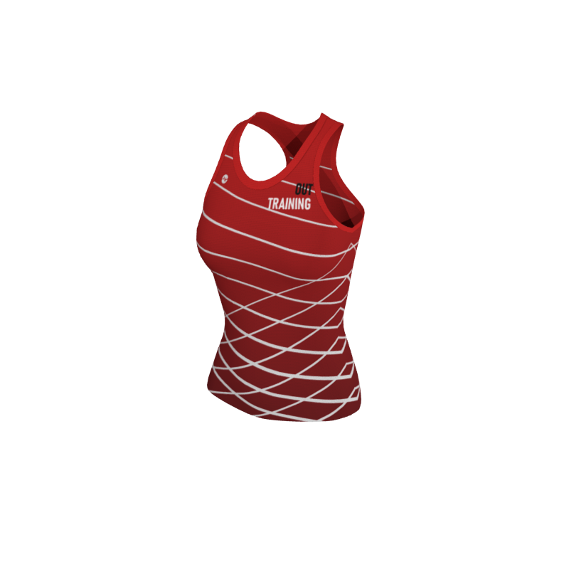 Design Your Own Running Apparel 4.12 Womens Active Singlet. (x 7) - OTG - Create Custom Gear