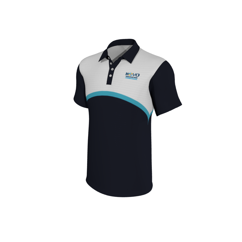 Design Your Own Polo Shirts 1.17 Mens ActivTek Polo. (x 5)