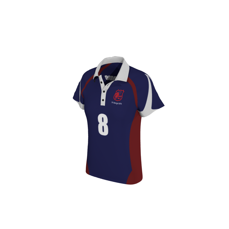 Design Your Own Polo Shirts 1.1 Womens Active Raglan Polo. (x 7) - OTG - Create Custom Gear