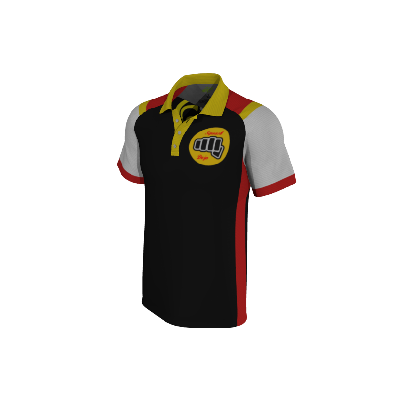 Design Your Own Polo Shirts 1.13 Mens Active Raglan Polo. (x 5) - OTG - Create Custom Gear