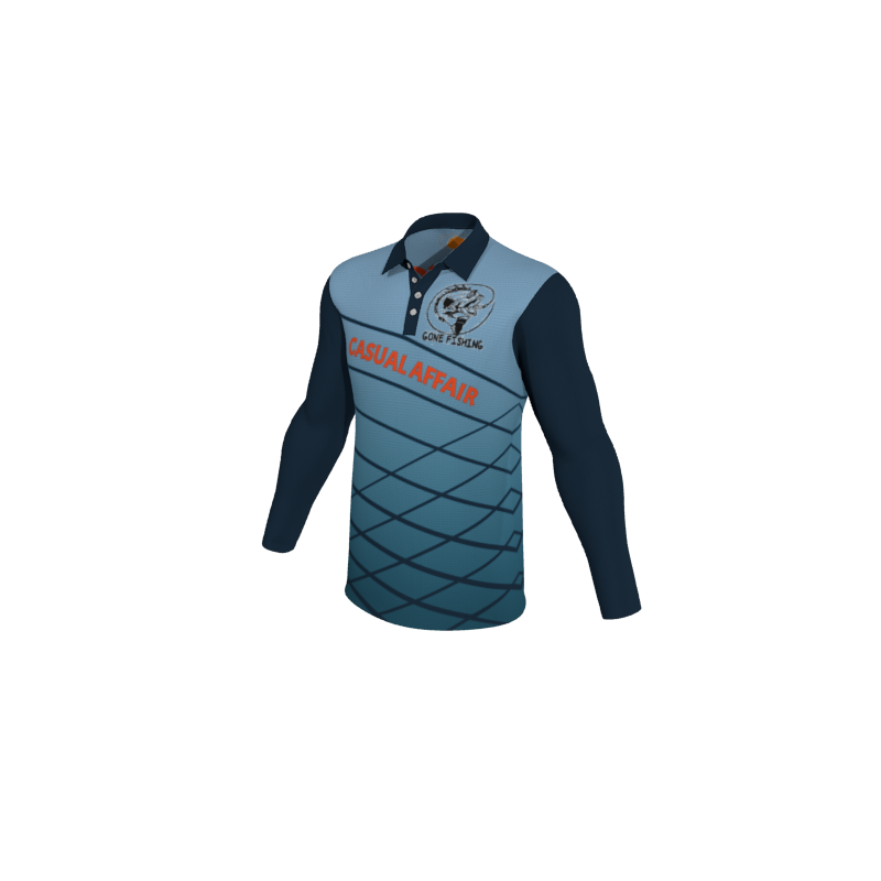 Design Your Own Polo Shirts 1.12 Mens Active Long Sleeve Polo. (x 11)