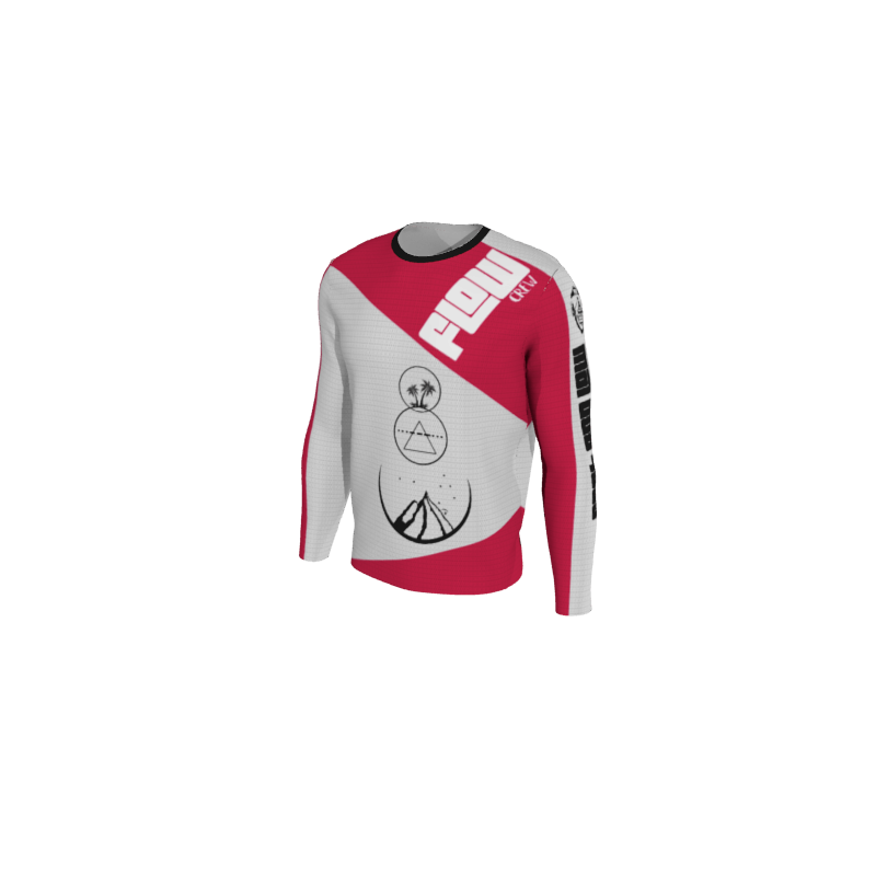 Design Your Own Running Apparel 1.3 Mens Active Long Sleeve Tee. (x 5) - OTG - Create Custom Gear