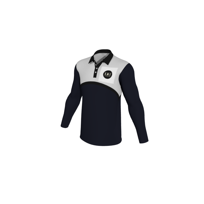 Design Your Own Polo Shirts 1.17 Mens Active Long Sleeve Polo. (x 11)