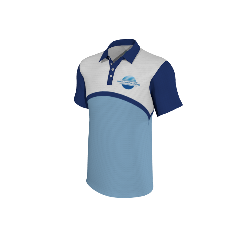 Design Your Own Polo Shirts 1.17 Mens ActivTek Polo. (x 5)