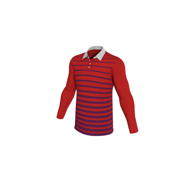 Design Your Own Polo Shirts 1.5 Mens Active Long Sleeve Polo. (x 15) - OTG - Create Custom Gear