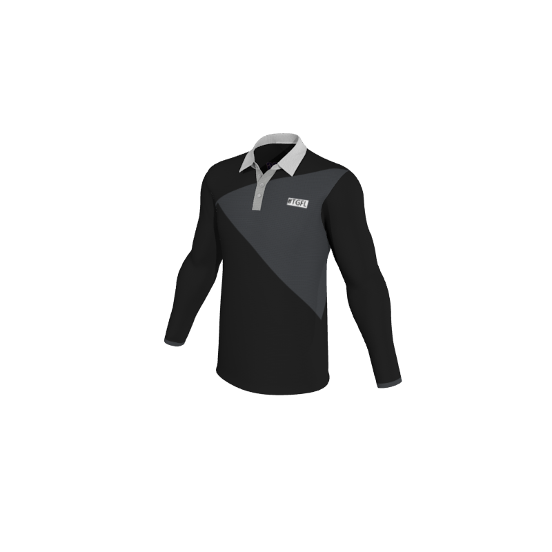 Design Your Own Polo Shirts 1.3 Mens Active Long Sleeve Polo. (x 5)