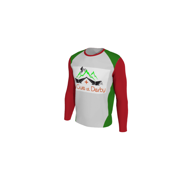 Design Your Own Running Apparel 1.1 Mens Active Long Sleeve Tee. (x 5) - OTG - Create Custom Gear