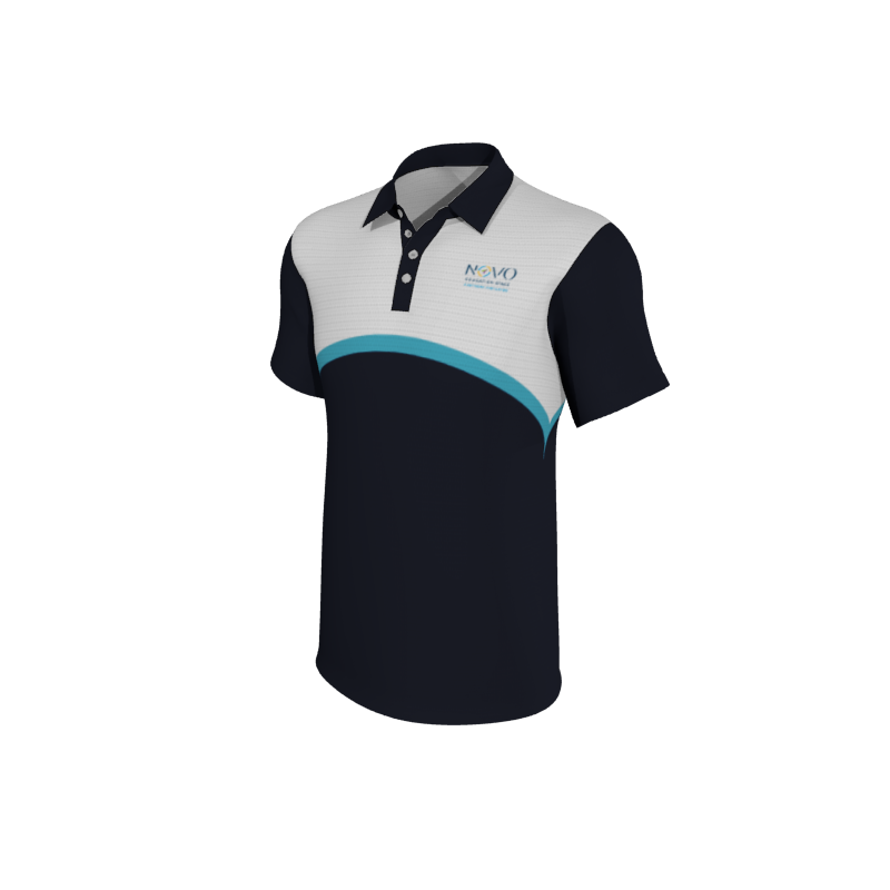Design Your Own Polo Shirts 1.17 Mens ActivTek Polo. (x 5)