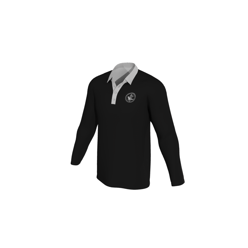 Design Your Own Polo Shirts 1.4 Mens LS Active Raglan Polo. (x 7) - OTG - Create Custom Gear
